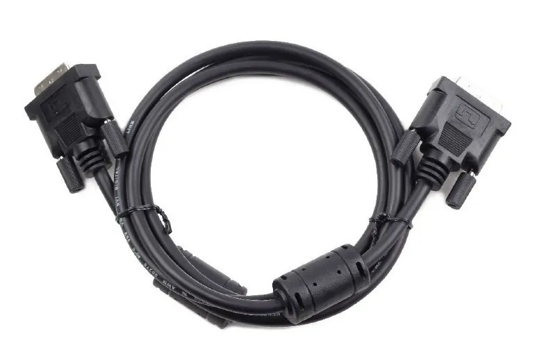 Cable DVI M to DVI M,  3.0m, Cablexpert DVI-D Dual link with ferrite, CC-DVI2-BK-10