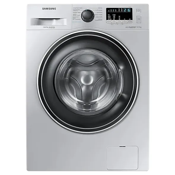 Стиральная машина Samsung WW80R42LHES, 8кг, Белый