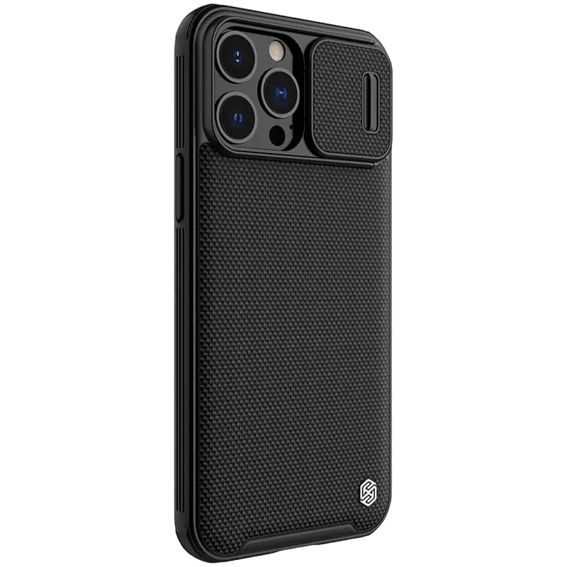 Husă Nillkin iPhone 13 Pro Max, Textured Pro Case, Negru