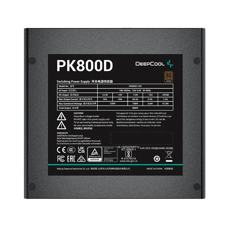 Sursă Alimentare PC Deepcool PK800D, 800W, ATX