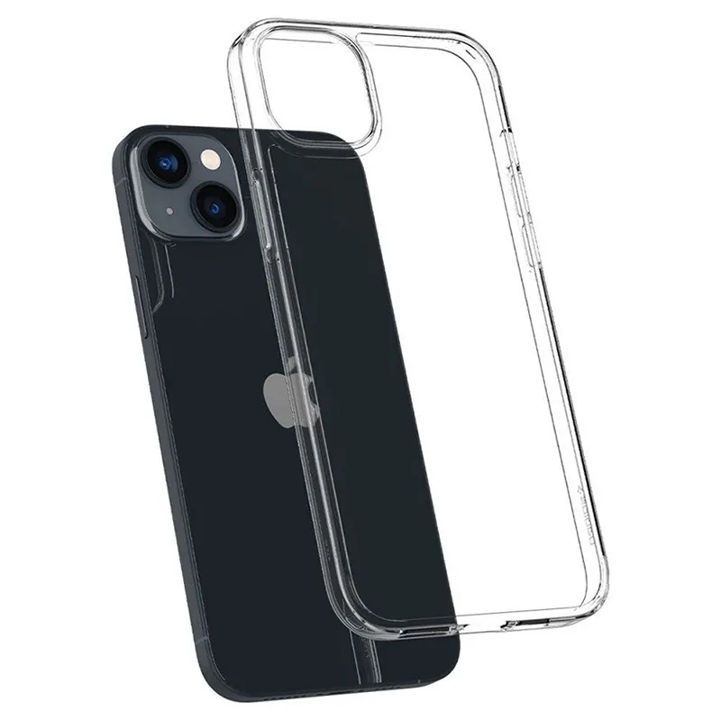 Чехол Spigen iPhone 14, Airskin Hybrid, Прозрачный