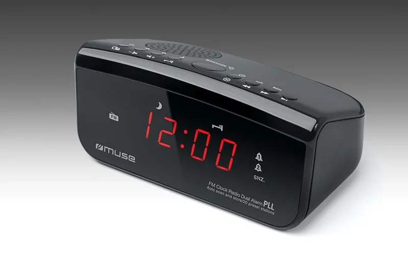 Портативное радио MUSE M-12 CR, Чёрный