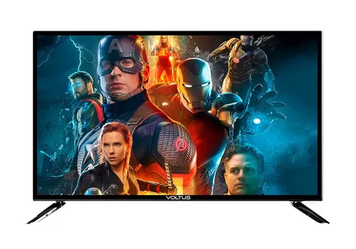 43" LED SMART Телевизор VOLTUS VT-43FS5000, 1920x1080 FHD, Android TV, Чёрный
