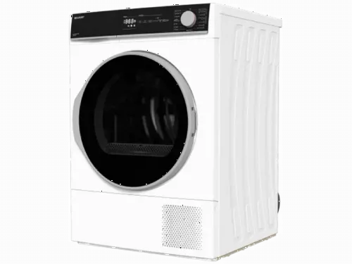 Сушильная машина Sharp KDNHH0S7GW2EE, 10кг, Белый