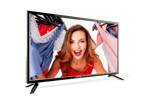 43" LED SMART Телевизор VOLTUS VT-43FS5000, 1920x1080 FHD, Android TV, Чёрный