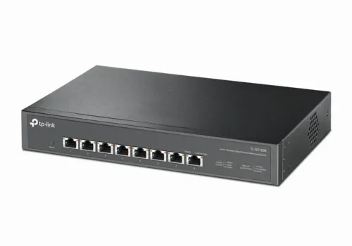 Switch de rețea TP-LINK TL-SX1008, 8x 100/1000/2500/5000/10000 Mbps