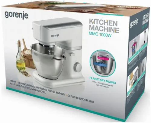 Robot de bucătărie Gorenje Kitchen maschine MMC1000W, Alb