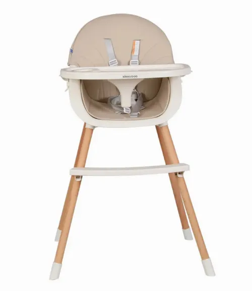 Стул для кормления Kikka Boo Nutri Wood, Бежевый