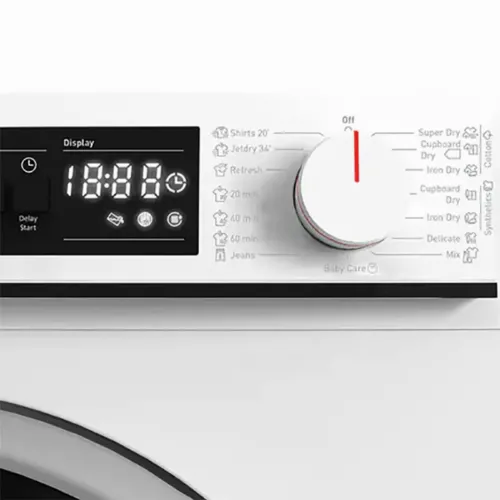 Сушильная машина Sharp KDNHA7S7GW21EE, 7кг, Белый