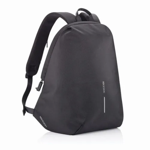 Rucsac pentru Laptop Bobby Soft, 15.6", Textil, Negru