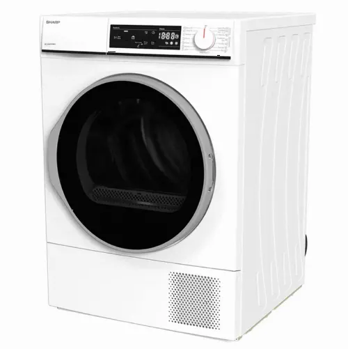 Сушильная машина Sharp KDNHA7S7GW21EE, 7кг, Белый