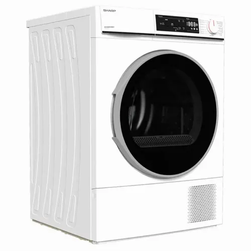 Сушильная машина Sharp KDNHA7S7GW21EE, 7кг, Белый