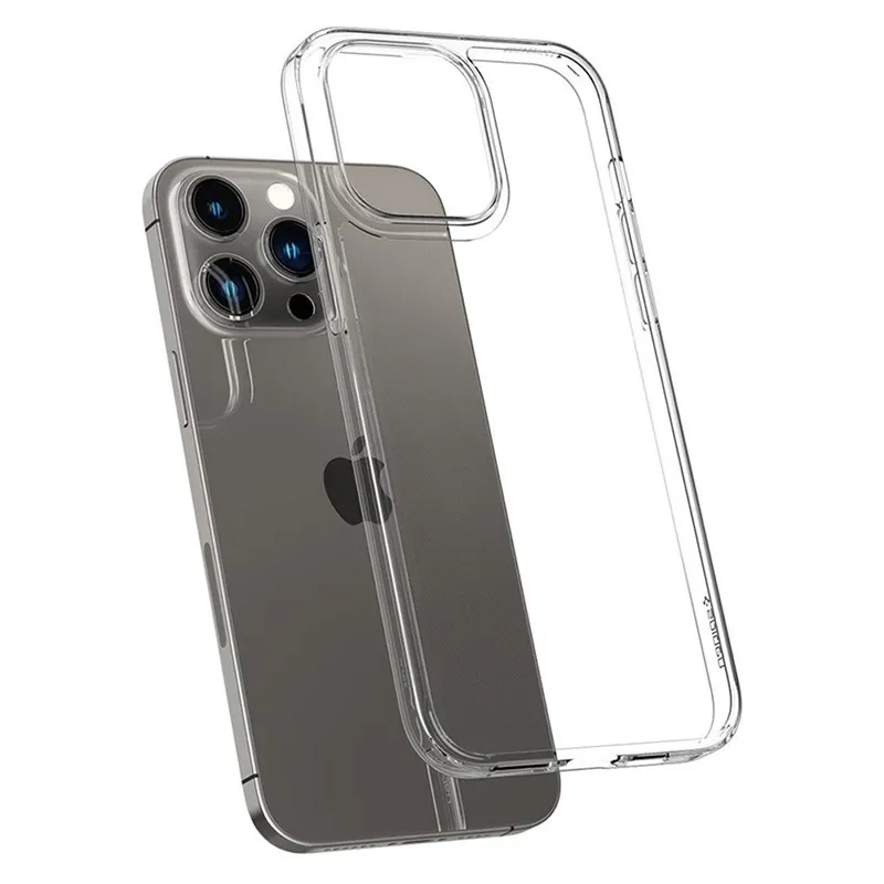 Чехол Spigen iPhone 14 Pro, Airskin Hybrid, Прозрачный