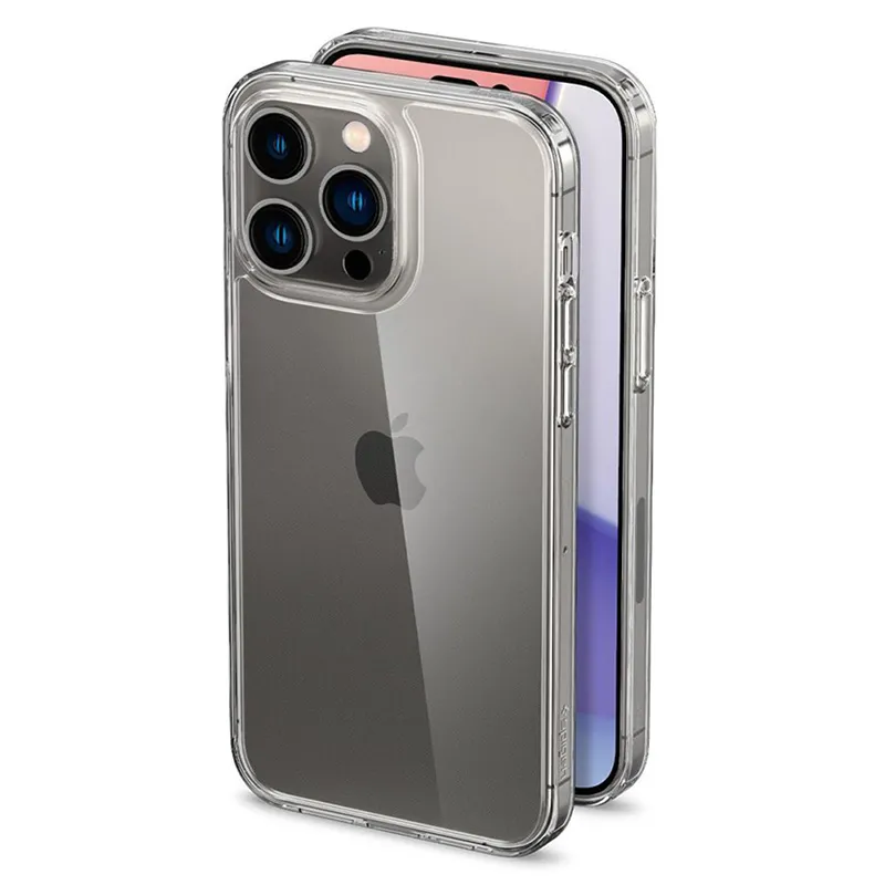 Чехол Spigen iPhone 14 Pro, Airskin Hybrid, Прозрачный