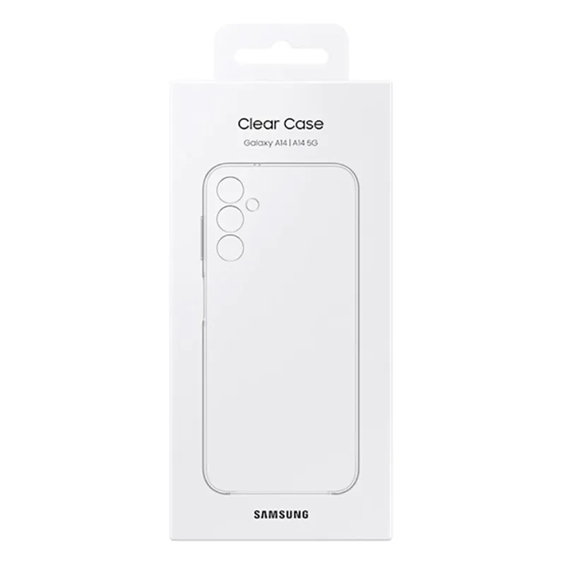 Чехол Samsung Clear Case Galaxy A14, Прозрачный