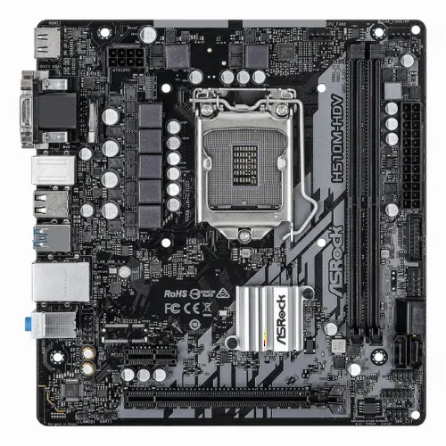 Placă de bază ASRock H510M-HDV, LGA1200, Intel H510, Micro-ATX