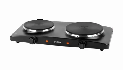 Электическая настольная плита VITEK VT-3704, Чёрный