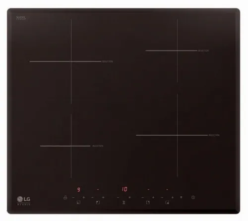 Plită cu inducție LG HU642VH, Negru