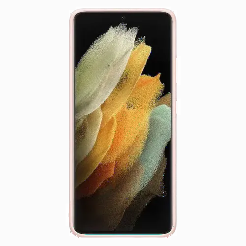 Чехол Samsung Silicone Cover for Galaxy S21 Ultra, Розовый