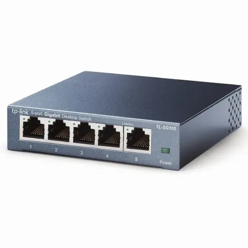 Switch de rețea TP-LINK TL-SG105, 5x 10/100/1000 Mbps