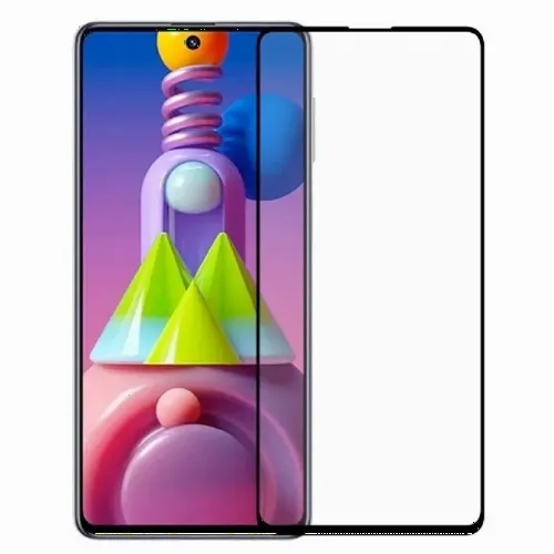 Sticlă de protecție Xcover Samsung Galaxy M51 All Glue, Negru