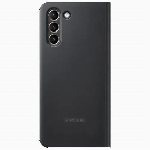 Чехол Samsung Smart Clear View Cover for Galaxy S21, Чёрный