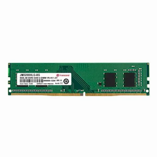 Memorie RAM Transcend JM3200HLB-16G, DDR4 SDRAM, 3200 MHz, 16GB, JM3200HLB-16G