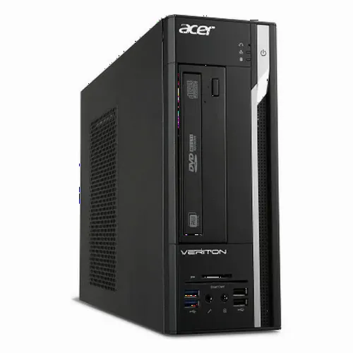 Мини ПК Acer Veriton X2640G, Intel Pentium G4400, 4Гб/128Гб, Intel UHD Graphics, Windows 10 Pro