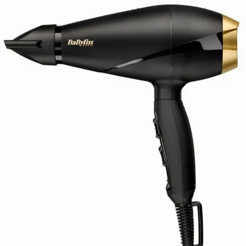 Фен BaByliss Power Pro 6704E, 2000 Вт, Чёрный