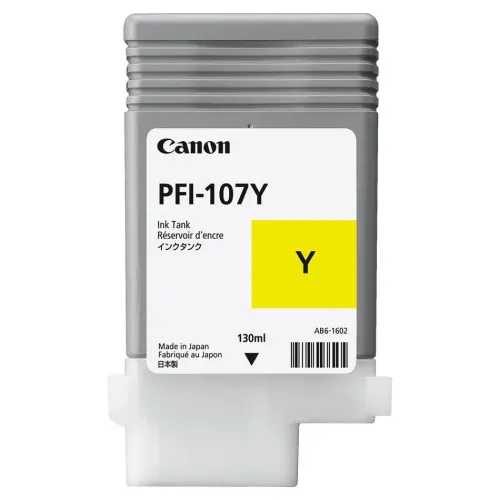 Cartuș de cerneală Canon PFI-107, 6708B001, Galben