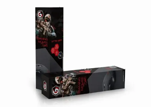 Mouse Pad pentru jocuri Gembird MP-GAME, Extra Large, Negru