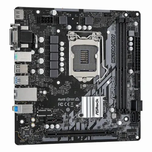 Placă de bază ASRock H510M-HDV, LGA1200, Intel H510, Micro-ATX
