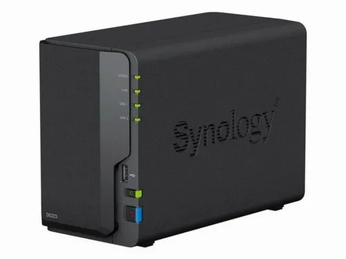 Stocare atașată la rețea SYNOLOGY DS223, Negru
