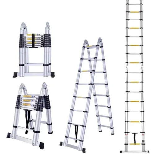 Лестница двойная телескопическая TECHNOWORKER 6x2