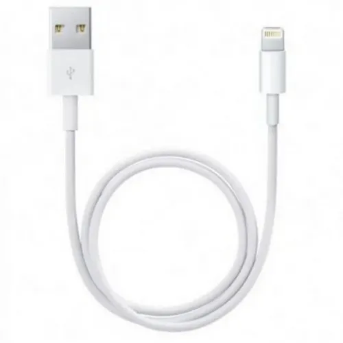 Cablu încărcare și sincronizare APC Electronic AP531043, USB Type-A/Lightning, 1m, Alb