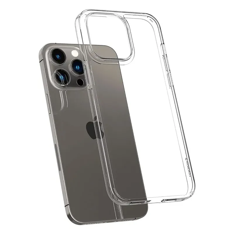 Чехол Spigen iPhone 14 Pro Max, Airskin Hybrid, Прозрачный