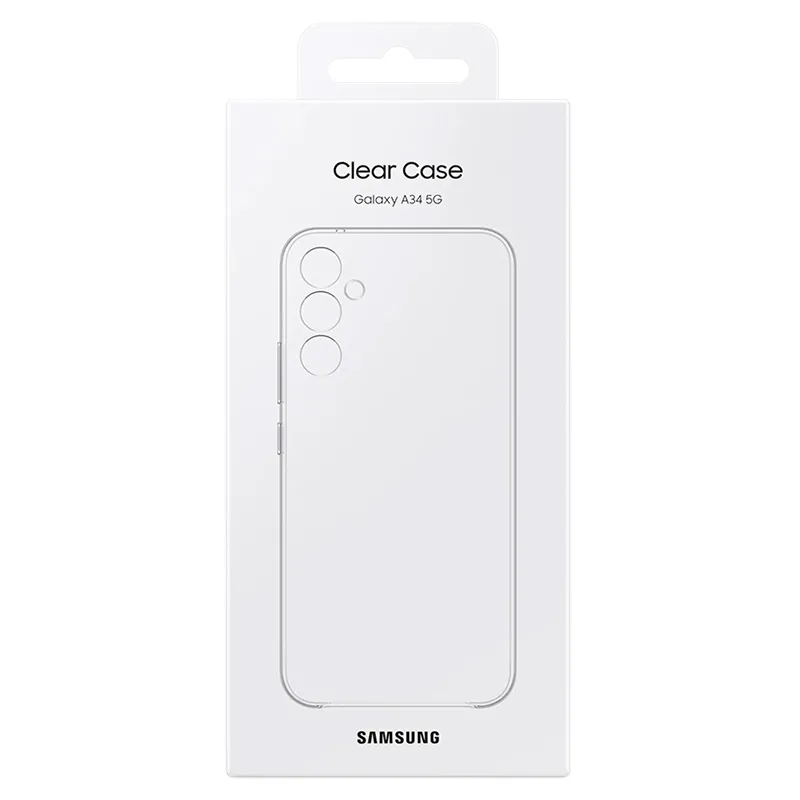 Husă Samsung Clear Case Galaxy A34, Transparent