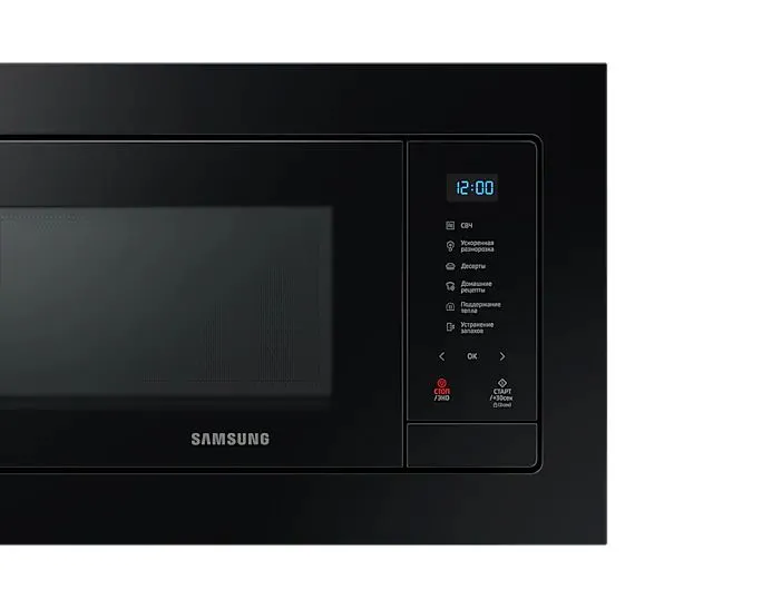 Cuptor cu microunde Samsung MS23A7118AK/BW, Negru