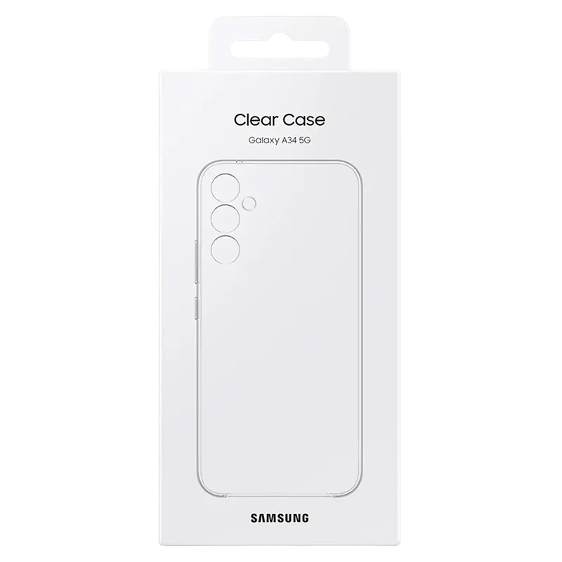 Husă Samsung Clear Case Galaxy A34, Transparent