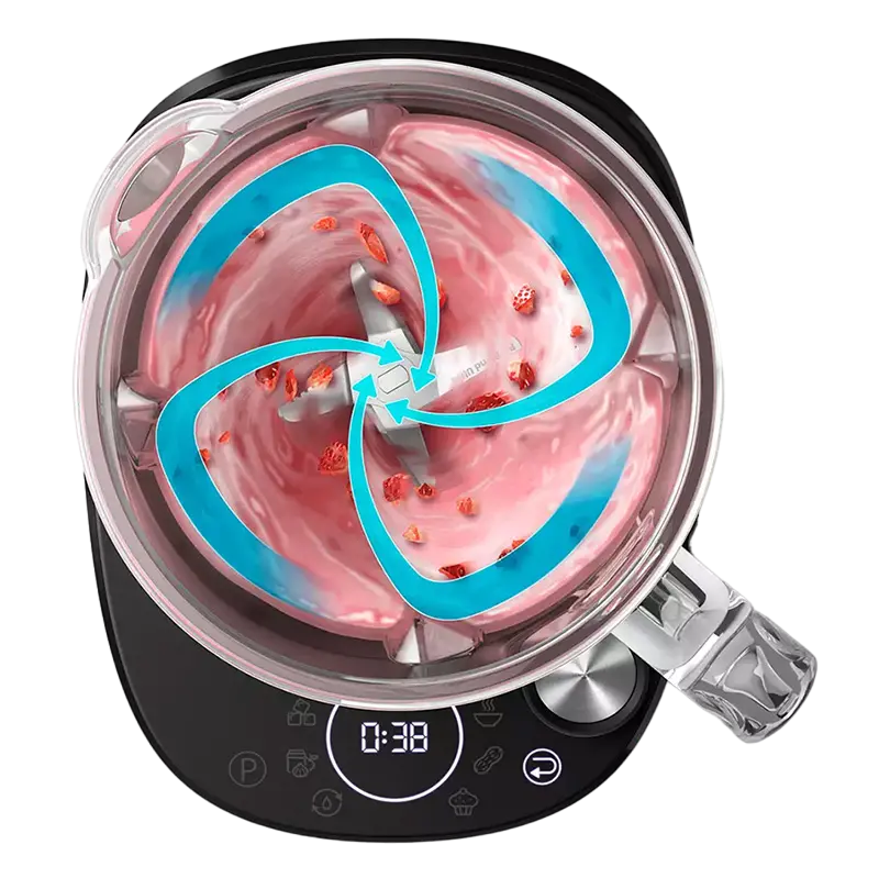 Blender staționar Philips Серия 7000 HR3760/10, Argintiu | Negru