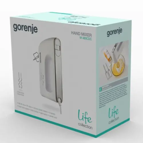 Mixer Manual Gorenje M 460 CDC, White