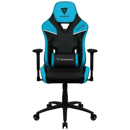 Игровое кресло ThunderX3 TC5, Искусственная кожа, Черный/Синий