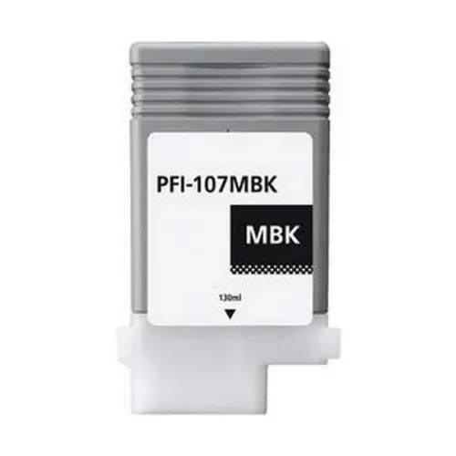 Cartuș de cerneală Canon PFI-107, 6704B001, Negru mat