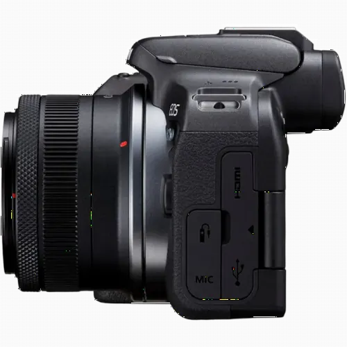 Aparat Foto Mirrorless Canon EOS R10 & RF-S 18-45mm f/4.5-6.3 IS STM KIT, Negru