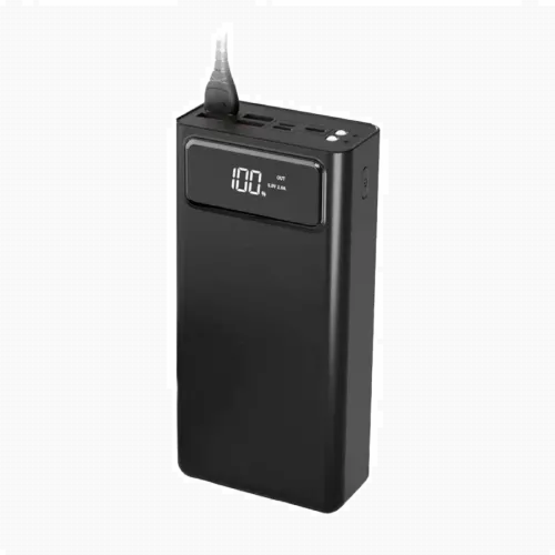 Power Bank XO 50000 mAh with digital display, PR125 Black (3input 4 output)