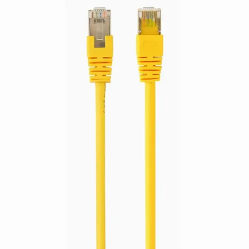 Patch cord Cablexpert PP22-1M/Y, Cat5e FTP, 1m, Galben