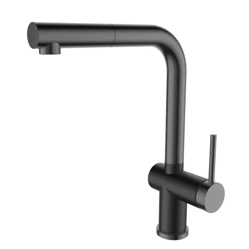 Baterie bucatarie SanDonna RIVA (Negru-Gunmetal)