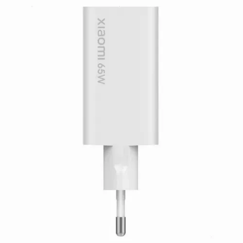 Зарядное устройство Xiaomi Mi 65W Fast Charger with GaN Tech Type-C, 65Вт, Белый