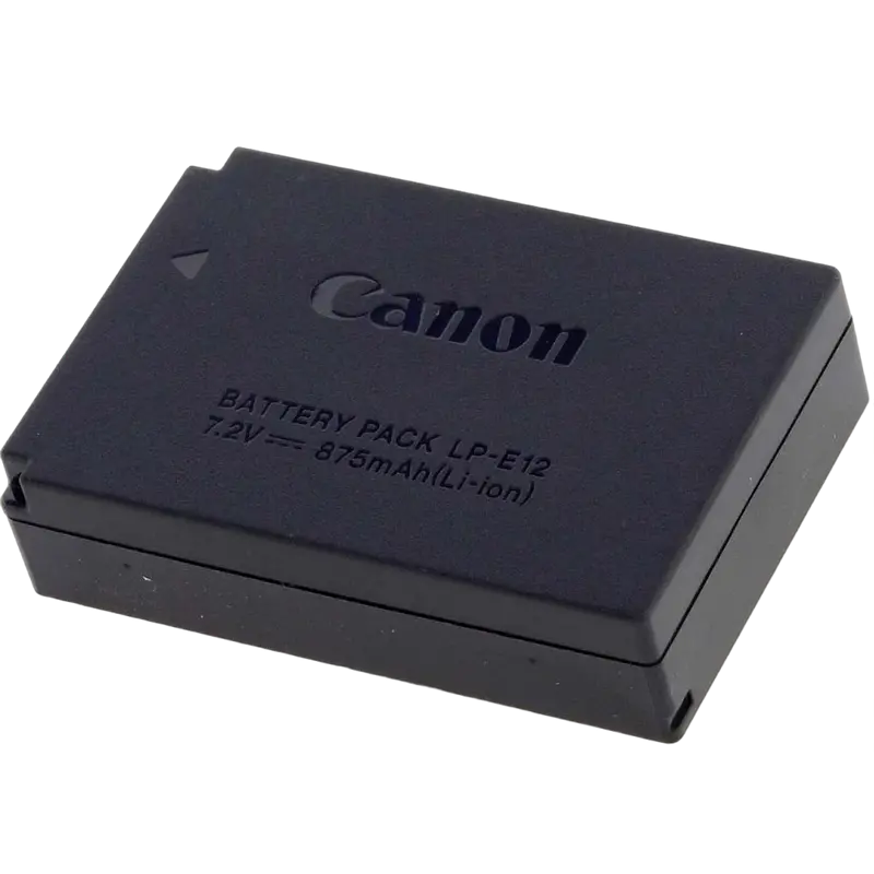 Battery pack Canon LP-E12, 875 mAh, for EOS-100D,M50 Mark II,M50,M10 Cameras