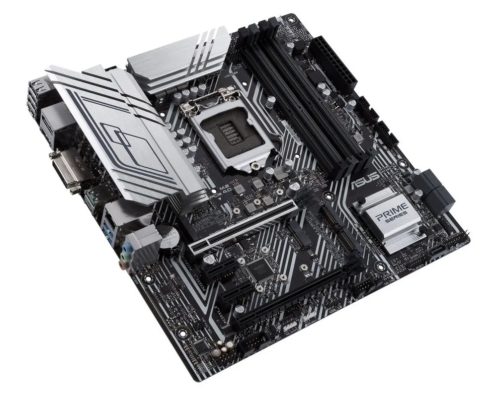 Placă de bază ASUS PRIME Z590M-PLUS, LGA1200, Intel Z590, Micro-ATX